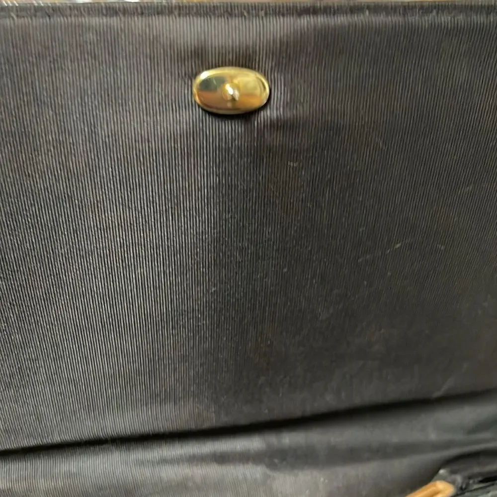 Elegant Black Shoulder or Clutch Bag Unbranded
